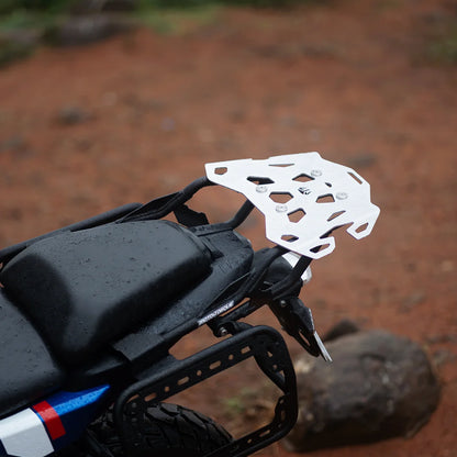 MOTO TORQUE BACK CARRIER WITH ALUMINIUM TOP PLATE FOR BMW F450 GS