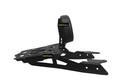 MOTO TORQUE BACK CARRIER WITH BACKREST PAD FOR HONDA NX-500