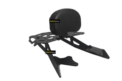 MOTO TORQUE BACK CARRIER WITH BACKREST PAD FOR HONDA NX-500