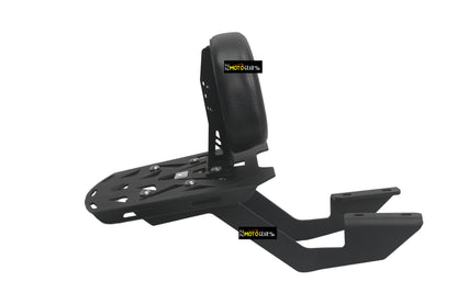 MOTO TORQUE BACK CARRIER WITH BACKREST PAD FOR ROYAL ENFIELD HUNTER 350