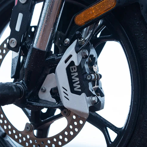 MOTO TORQUE CALIPER GUARD WITH ABS SENSOR GUARD ALUMINIUM FOR BMW F450 GS