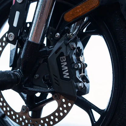 MOTO TORQUE CALIPER GUARD WITH ABS SENSOR GUARD MS FOR BMW F450 GS