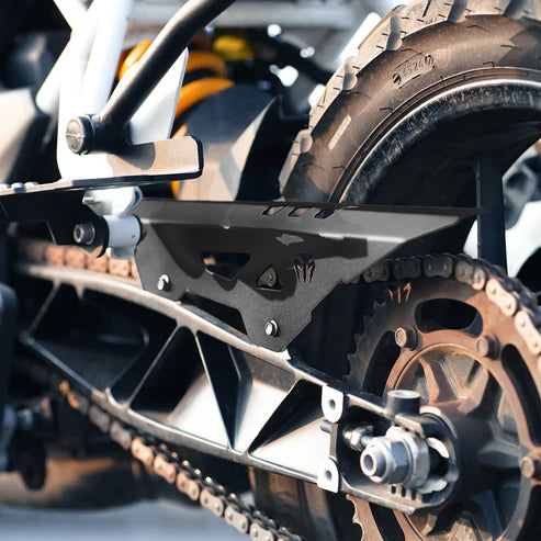 MOTO TORQUE CHAIN GUARD (BLACK) FOR TVS APACHE RTX 300