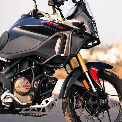 MOTO TORQUE CRASH GUARD BLACK FOR TVS APACHE RTX 300