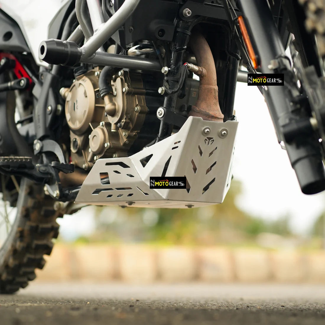 MOTO TORQUE ENGINE GUARD ALUMINIUM WITH FITTINGS FOR XPULSE 210