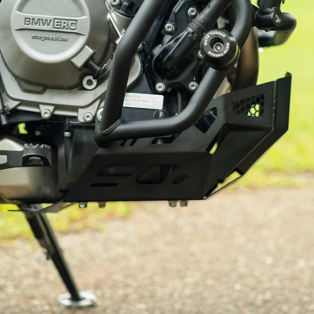 MOTO TORQUE ENGINE GUARD MS FOR BMW F450 GS - (BLACK)
