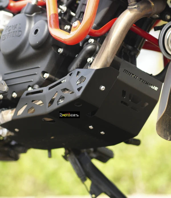 MOTO TORQUE ENGINE GUARD/SUMP GUARD WITH FITTINGS FOR NEW HIMALAYAN 450