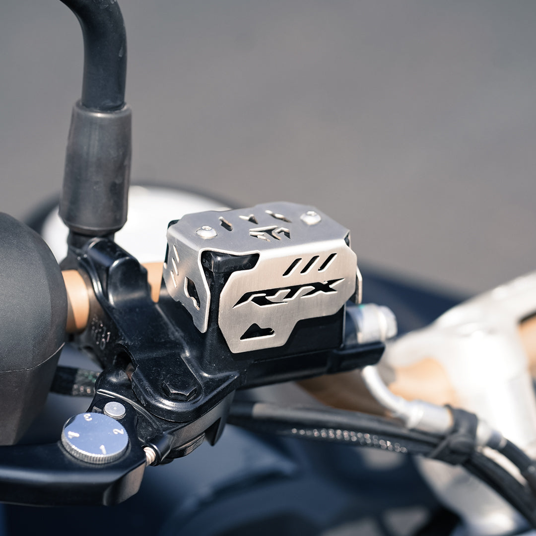 MOTO TORQUE FRONT MASTER CYLINDER GUARD (SS) FOR TVS APACHE RTX 300