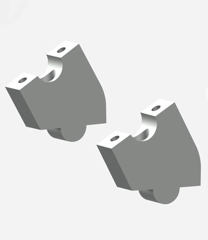 MOTO TORQUE HANDLEBAR RISERS FOR HIMALAYAN 411