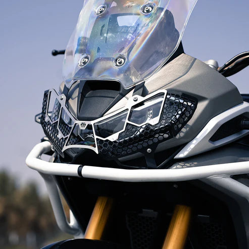 MOTO TORQUE HEAD LIGHT GRILL (HONEY COMB) FOR TVS APACHE RTX 300