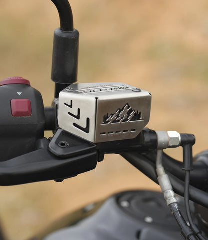 MOTO TORQUE FRONT MASTER CYLINDER GUARD (SS) FOR ROYAL ENFIELD NEW HIMALAYAN 450