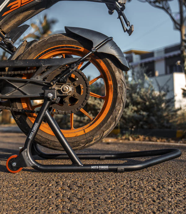 MOTO TORQUE UNIVERSAL PADDOCK STAND BLACK