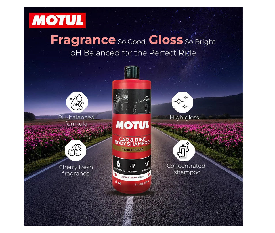 MOTUL Car & Bike Clean Body Shampoo Washing Liquid For Car and Bike