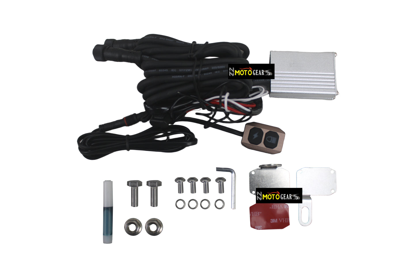 Monster Fog light 6 led For Universal Motorcycle