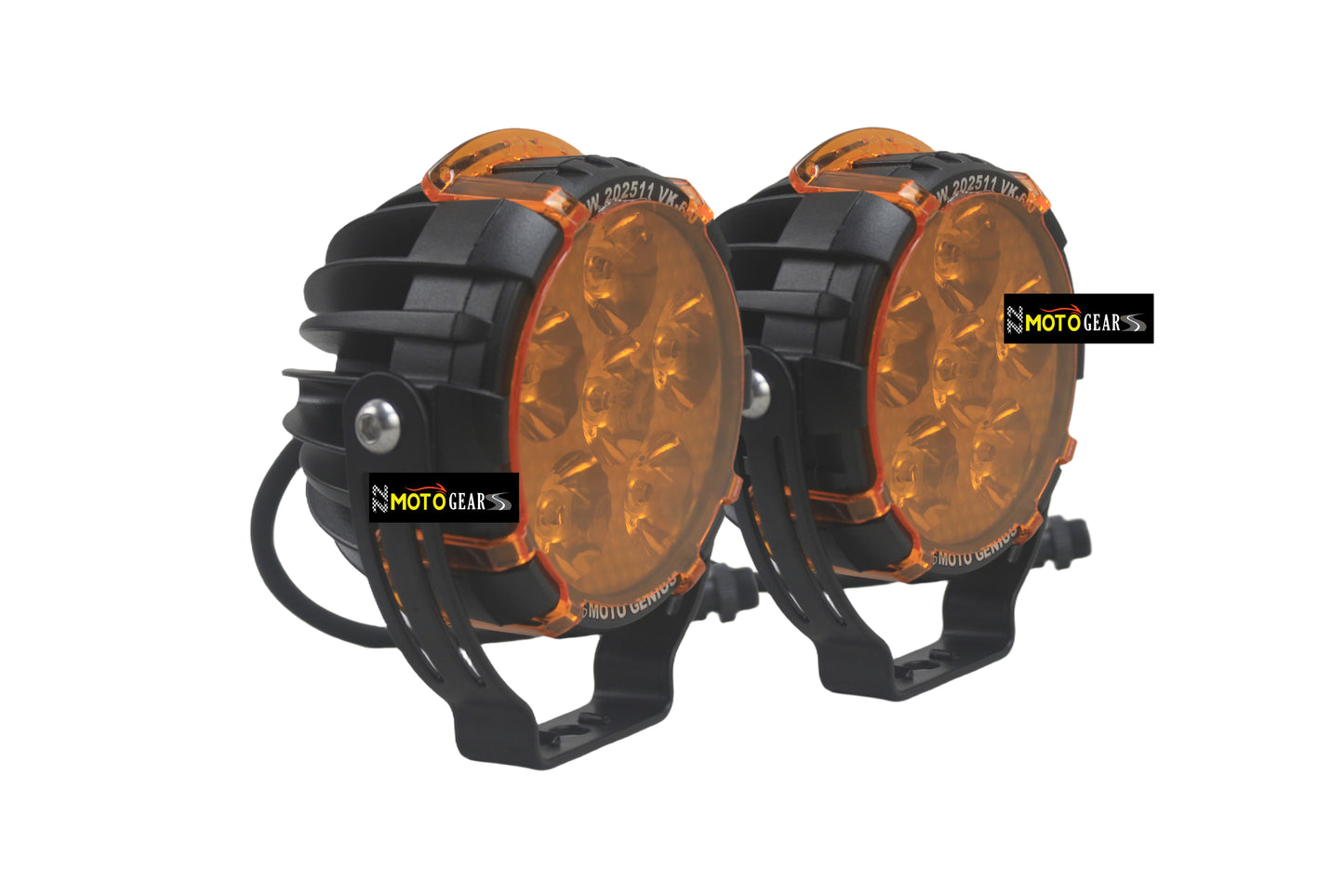 Monster Fog light 6 led For Universal Motorcycle