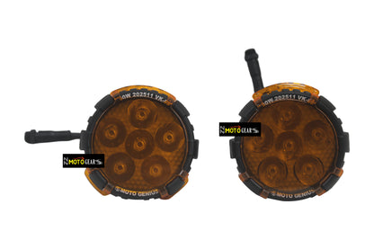 Monster Fog light 6 led For Universal Motorcycle