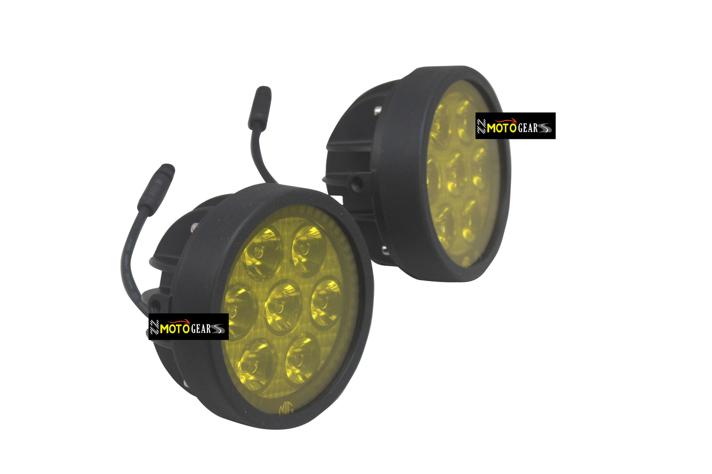 Monster Fog light 7 led For Universal Motorcycle
