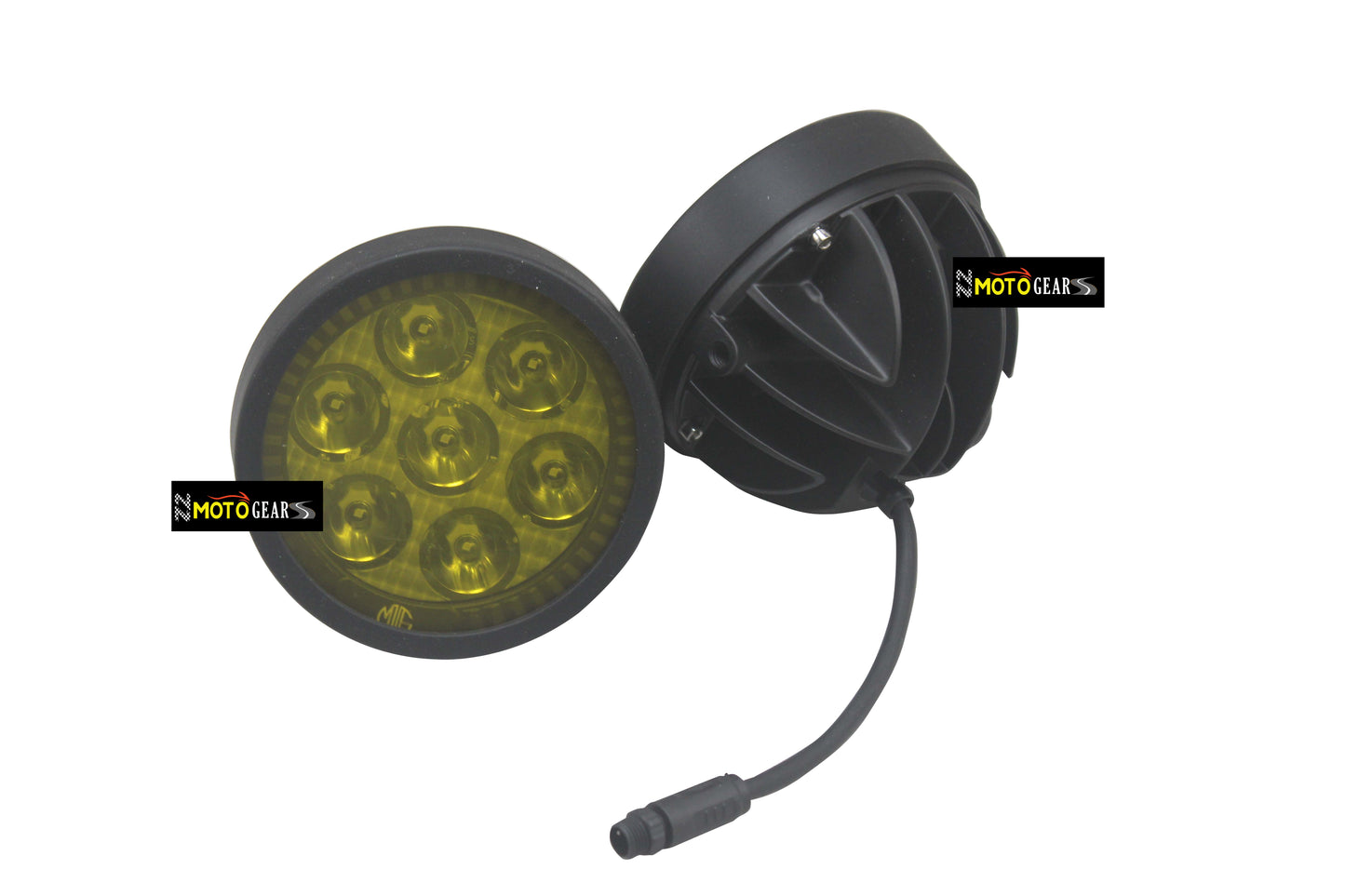 Monster Fog light 7 led For Universal Motorcycle