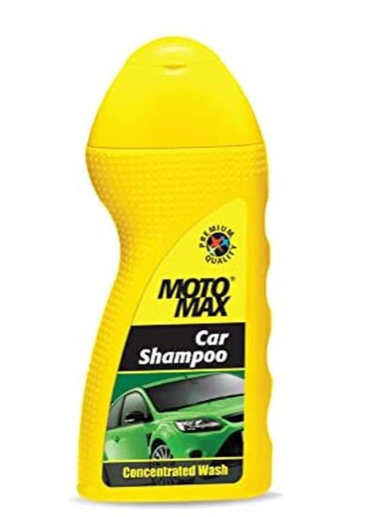 Motomax Car & Bike Shampoo 100 ml Concentrate Liquid  Removes Tough Stains, Cleans and Shines Cars, Bike, Motorbikes,Long lasting Gloss