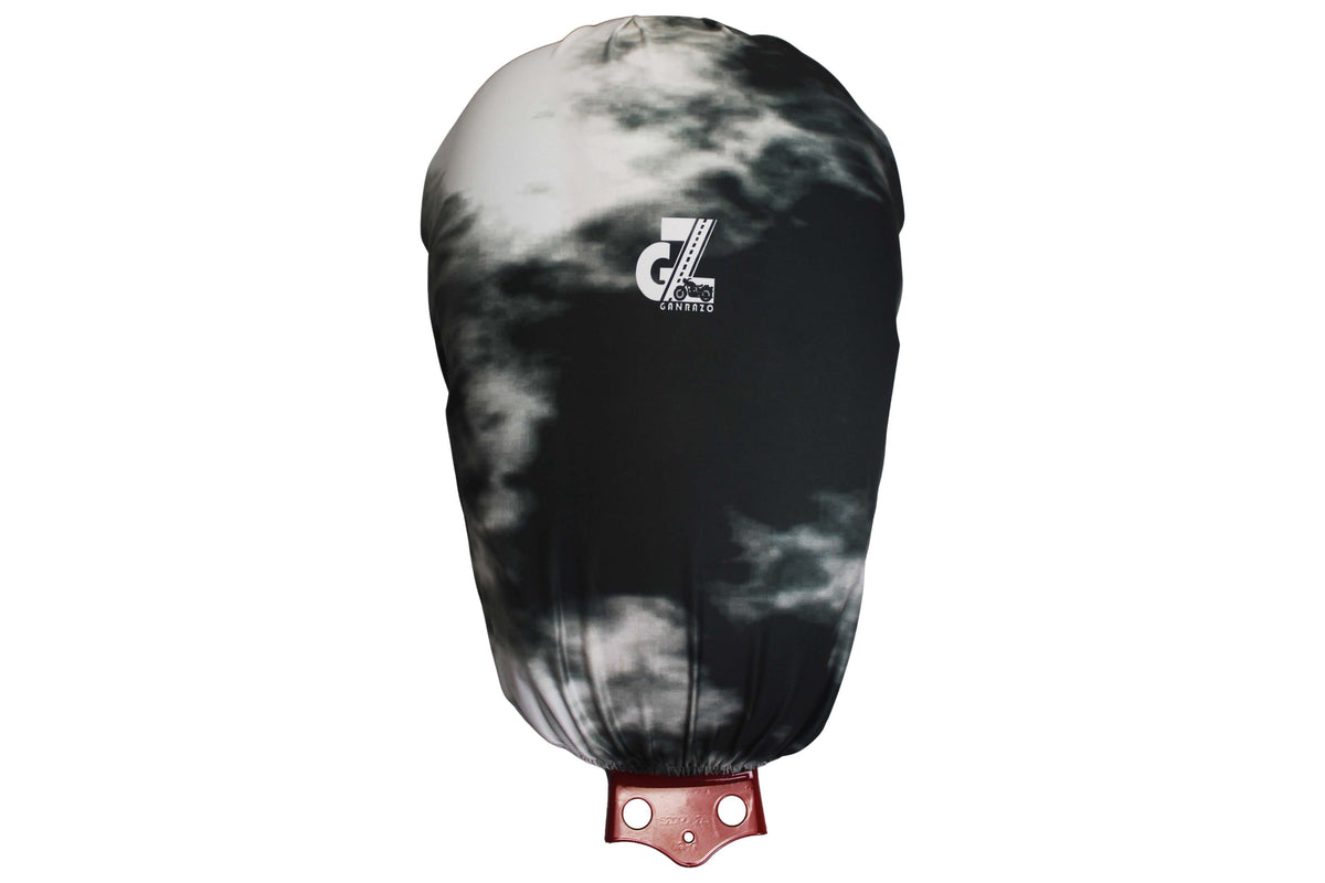 Motorcycle Fuel Tank Cover Dual Shade - Premium Elastic Dustproof & Scratch-Resistant Protector for Triumph Speed 400/400 T4, Scrambler 400 X/XC, Tracker & Thruxton 400 All Models, Green