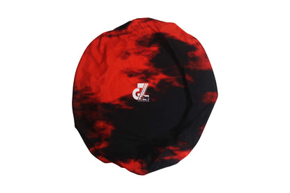 Motorcycle Fuel Tank Cover Dual Shade - Premium Elastic Dustproof & Scratch-Resistant Protector for Triumph Speed 400/400 T4, Scrambler 400 X/XC, Tracker & Thruxton 400 All Models, Red