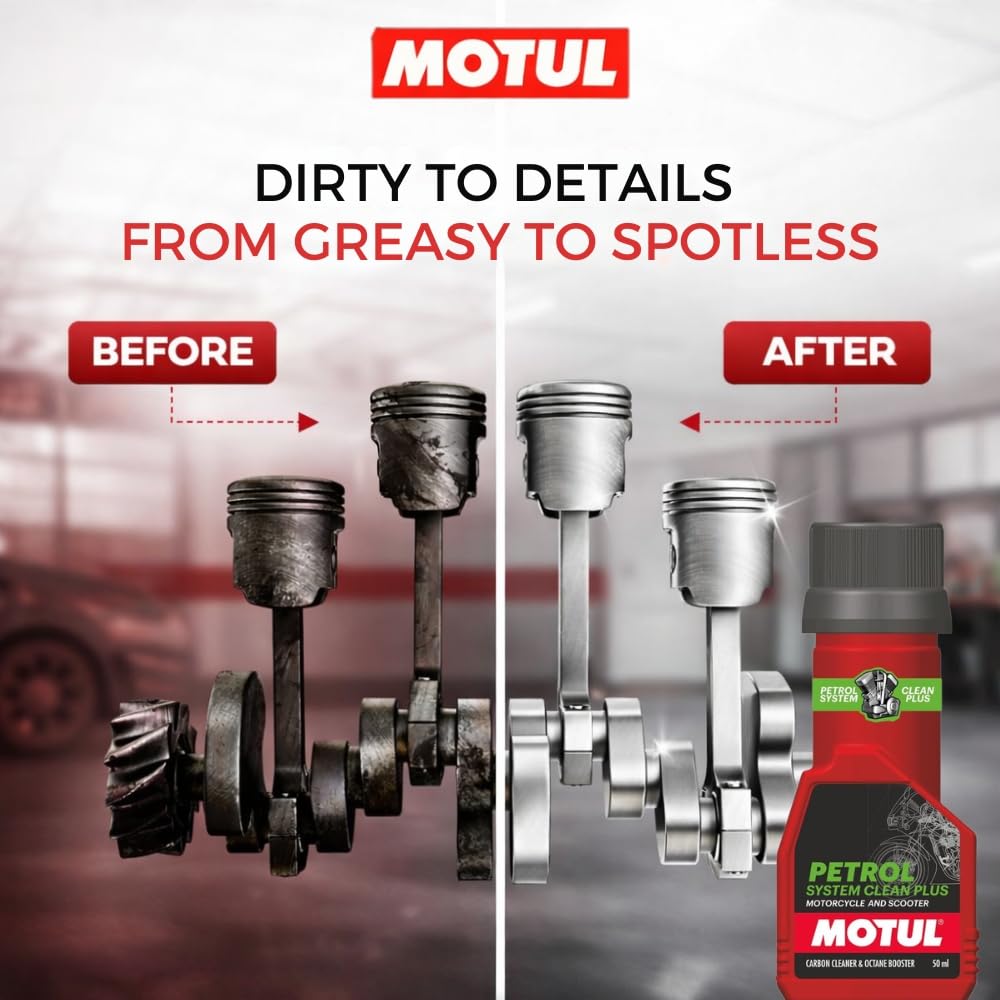 Motul Petrol System Clean Plus 50 ml for Bikes & Scooters
