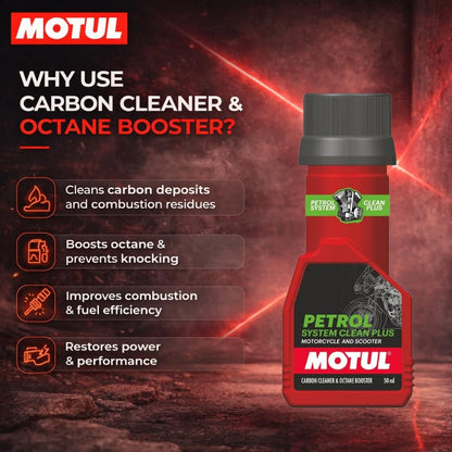 Motul Petrol System Clean Plus 50 ml for Bikes & Scooters