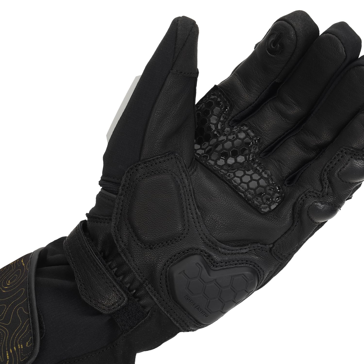 ROYAL ENFIELD NAVIGATOR WATERPROOF GLOVES BLACK