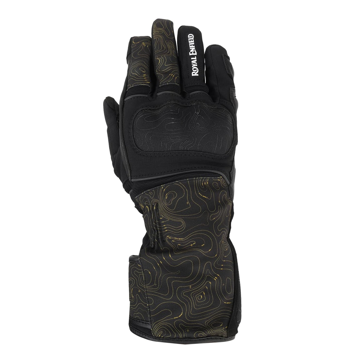 ROYAL ENFIELD NAVIGATOR WATERPROOF GLOVES BLACK