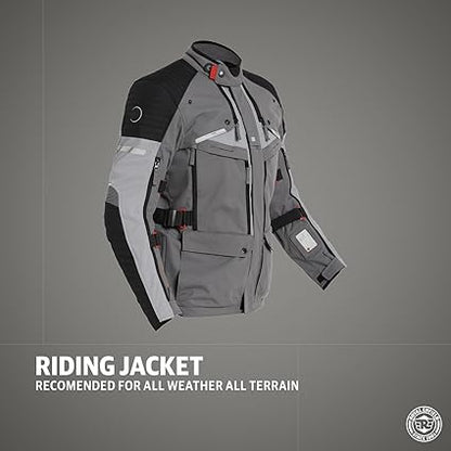 ROYAL ENFIELD NIRVIK V2 RIDING JACKET CHARCOAL