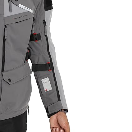 ROYAL ENFIELD NIRVIK V2 RIDING JACKET CHARCOAL
