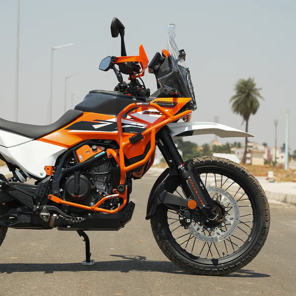 Moto Torque ORANGE CRASH GUARD FOR KTM 390/250 ADVENTURE /ADVENTURE X