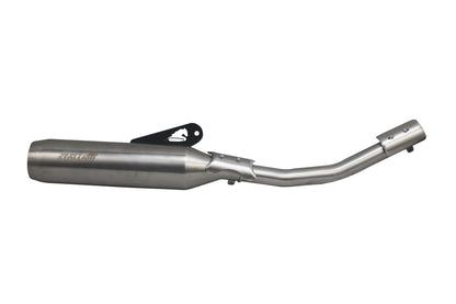 Silver Stallion Performance Outlander Silencer Exhaust Silver For Royal Enfield Bear 650
