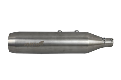 Silver Stallion Performance Outlander Silencer Exhaust Silver For Royal Enfield Bear 650