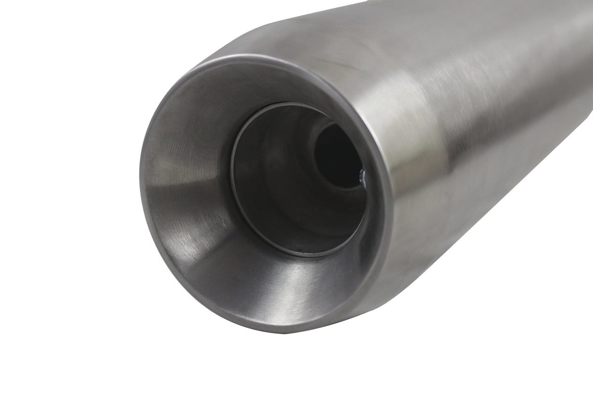 Silver Stallion Performance Outlander Silencer Exhaust Silver For Royal Enfield Bear 650