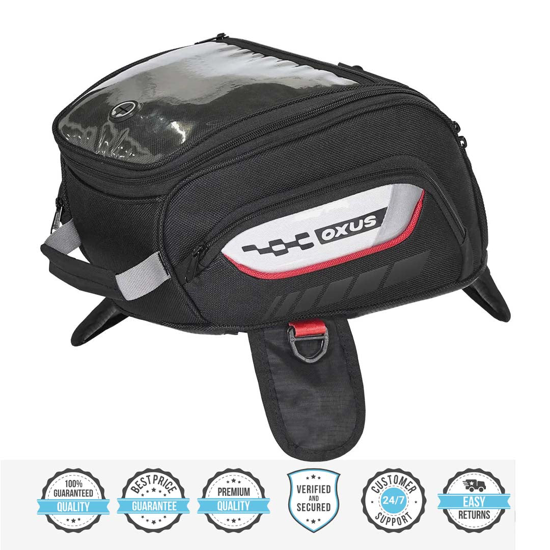 OXUS MAGNETIC MOTORCYCLE TANK BAG (MAGNET BASED)
