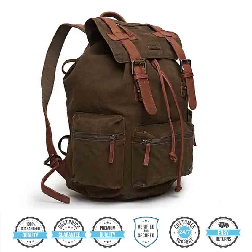 ROYAL ENFIELD PEGASUS BACKPACK OLIVE GREEN