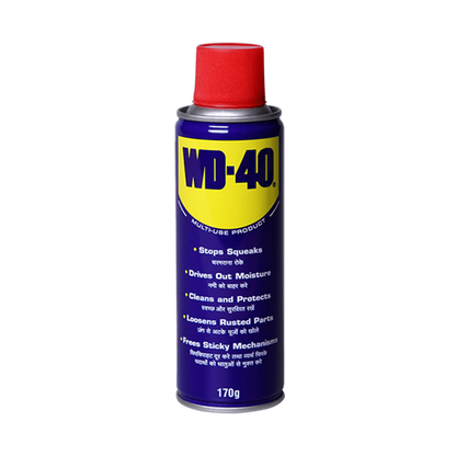 Pidilite WD-40, Multipurpose Spray, Lubricant, Rust Remover, Squeak Noise Remover, Stain Remover, and Cleaning 170gm