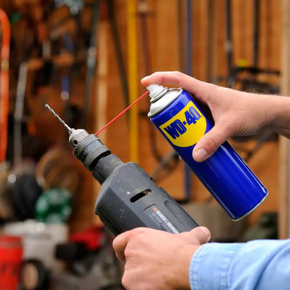 Pidilite WD-40, Multipurpose Spray, Lubricant, Rust Remover, Squeak Noise Remover, Stain Remover, and Cleaning 420ml (341gm)