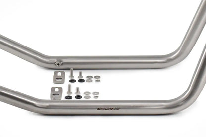PoweRage Performance Headers for Royal Enfield Interceptor / GT 650 Twins – Brushed Finish