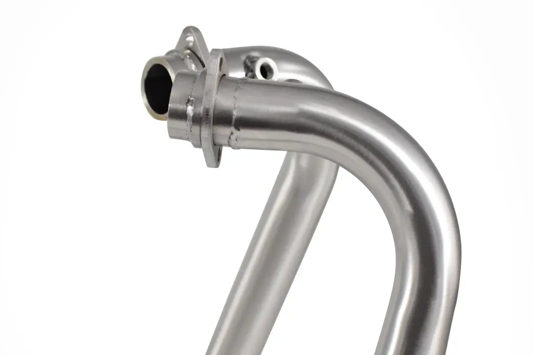 PoweRage Performance Headers for Royal Enfield Interceptor / GT 650 Twins – Brushed Finish