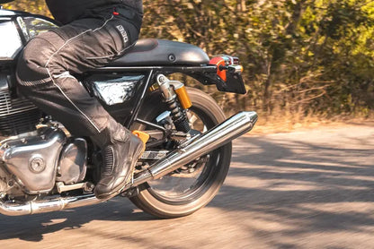 PoweRage Slip-On Exhaust for Royal Enfield Interceptor / GT 650 – Polish Finish (Long Type)