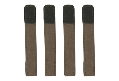 Premium Leather Handlebar Cable Wrap for Motorcycles  Wire Management & Protection Cover  Universal Fit  Set of 4  (Tan)
