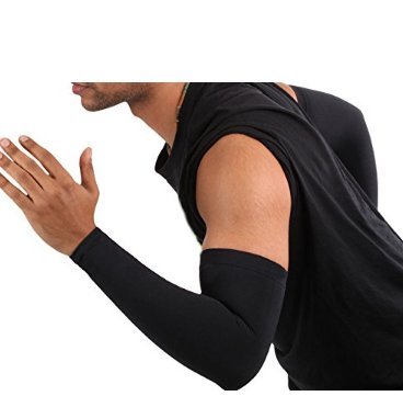 Protection Arm Sleeves Protect From Sun And Tanning Must Have For Every Sports Person & Every Person Color Black