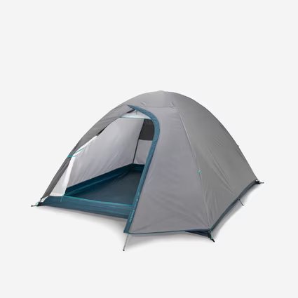 QUECHUA 3 Person Camping Tent MH100 Grey