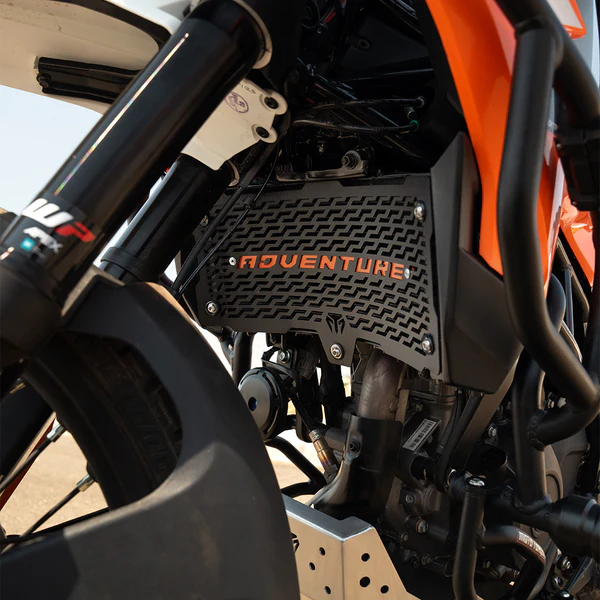 MOTO TORQUE BLACK RADIATOR GUARD (MS) FOR KTM 390/250 Adventure/Adventure X