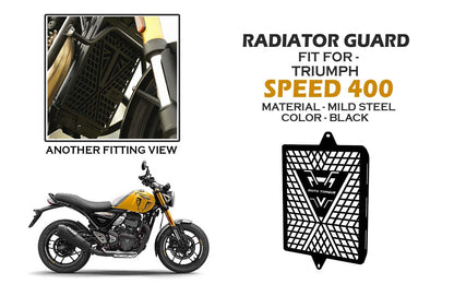 MOTO TORQUE RADIATOR GUARD (MS) FOR TRIUMPH SPEED 400