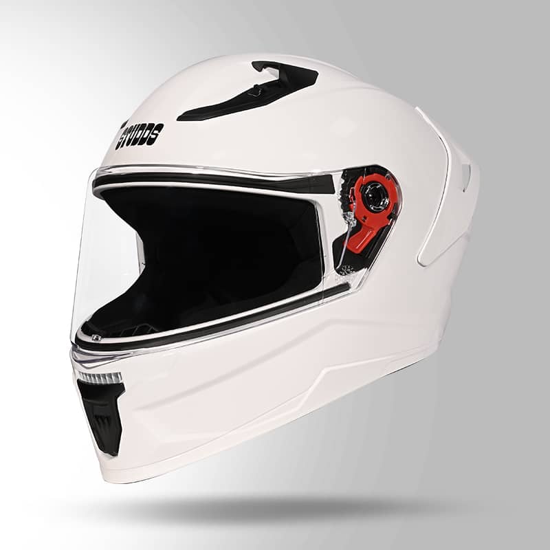 RAIDER SUPER WHITE FULL FACE HELMET