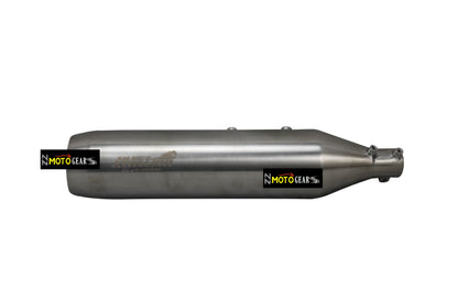 Silver Stallion Performance Silencer Exhaust Black 2X1 For GT/ Interceptor/ Bear 650
