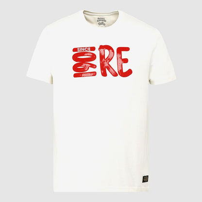 ROYAL ENFIELD 1901 RE TSHIRT OFF WHITE